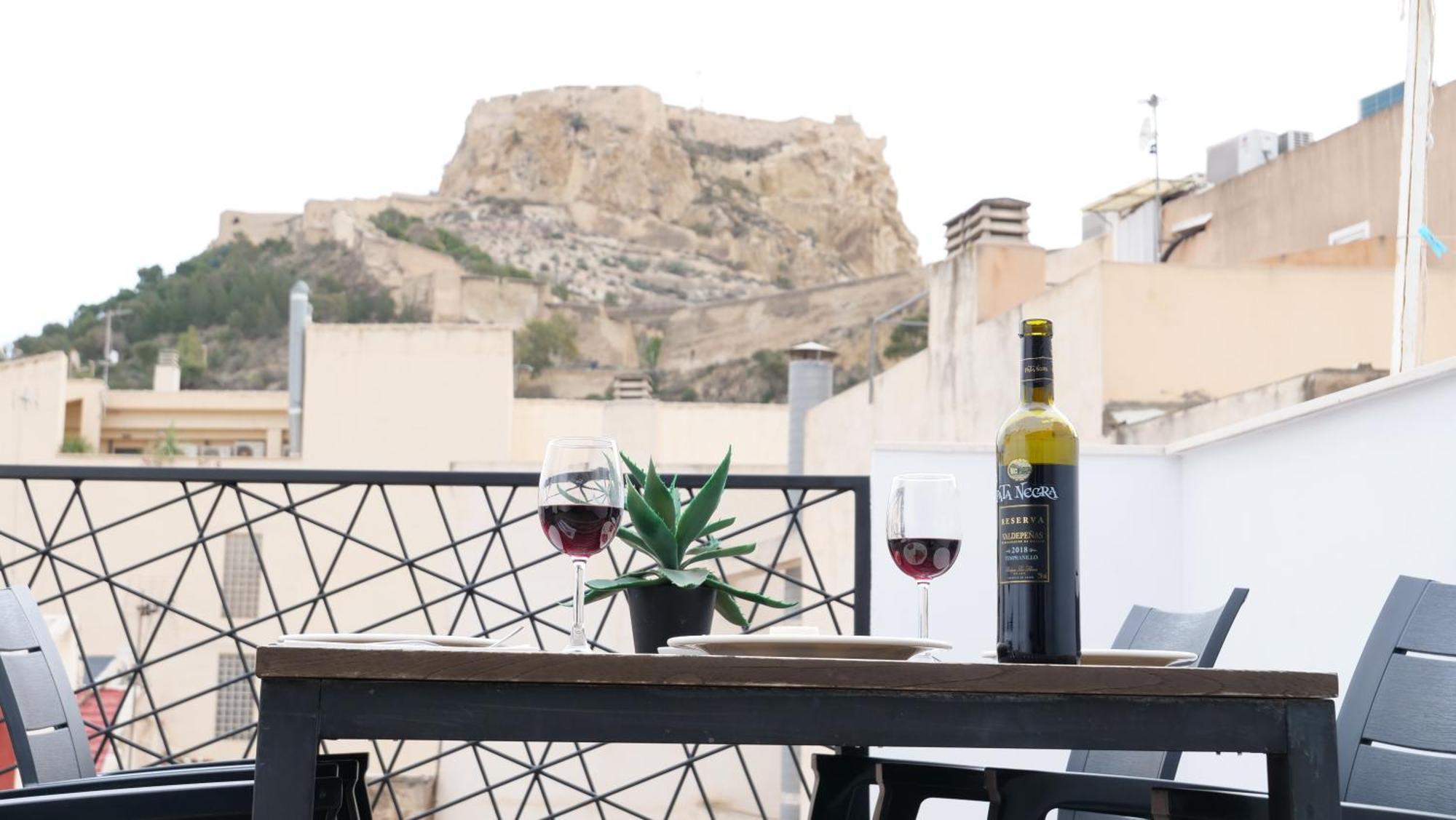 Ferienwohnung Myflats The Castle Alicante Exterior foto